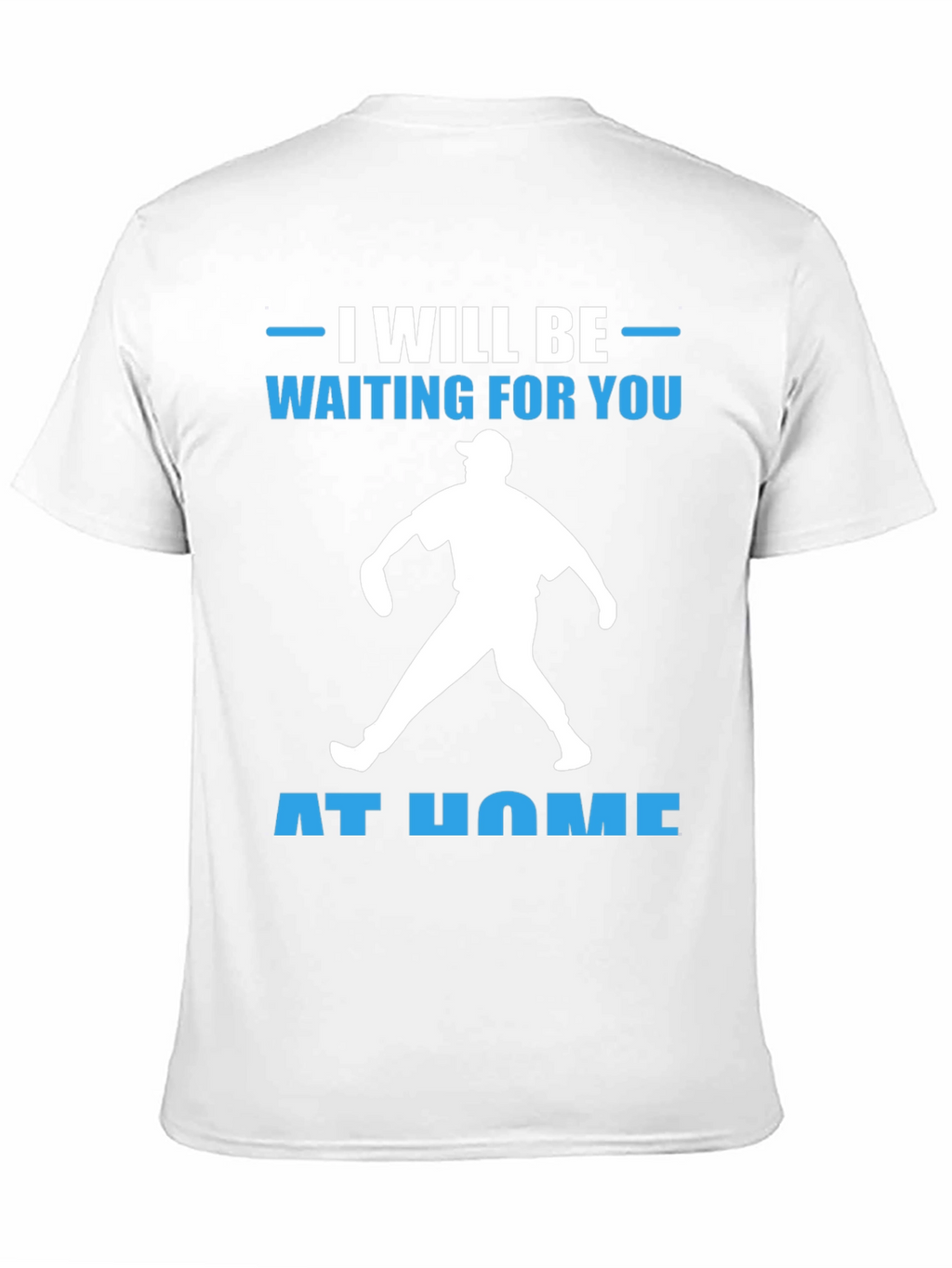 Waiting At Home Baseball T-Shirt