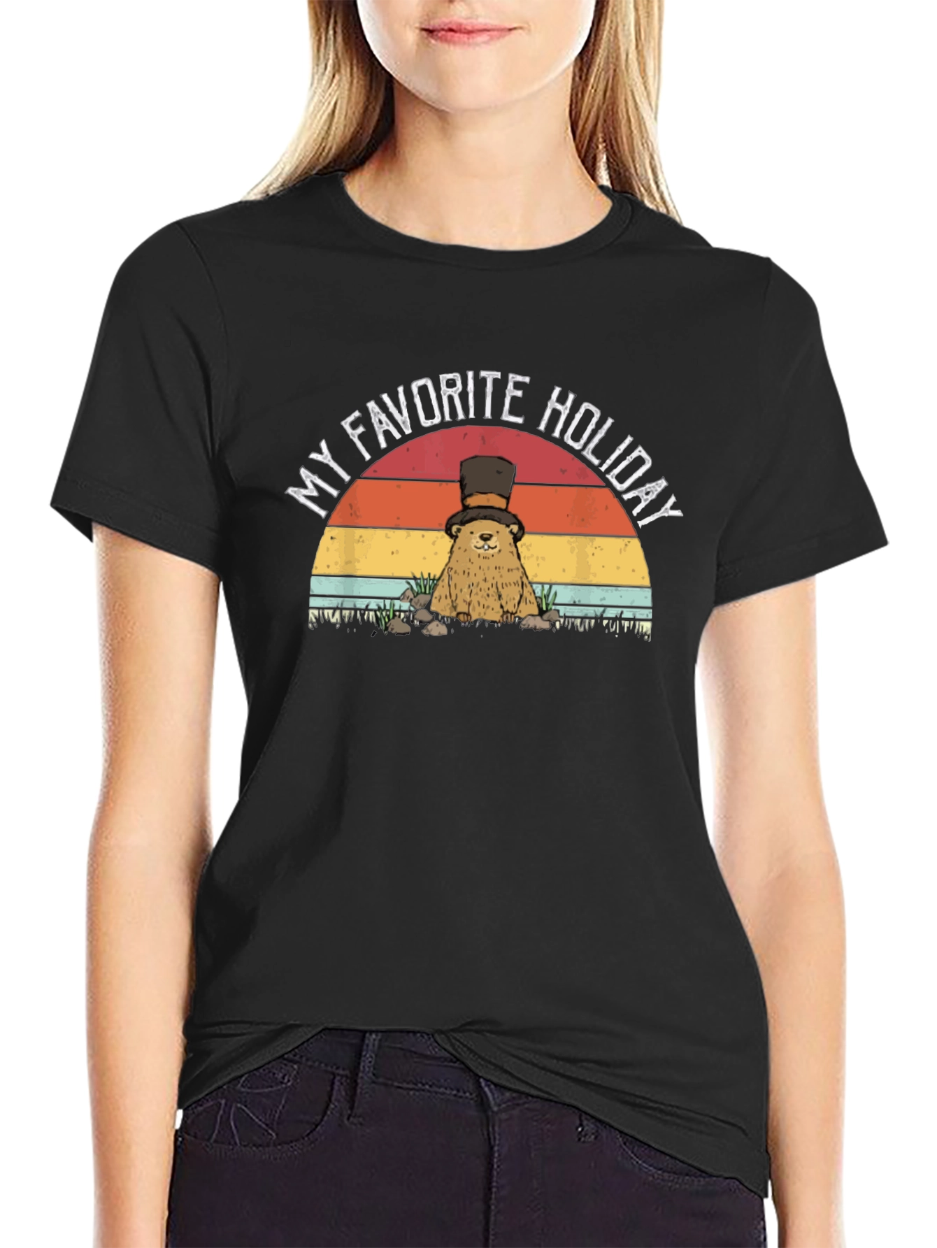 Groundhog Day T-Shirt - My Favorite Holiday Tee