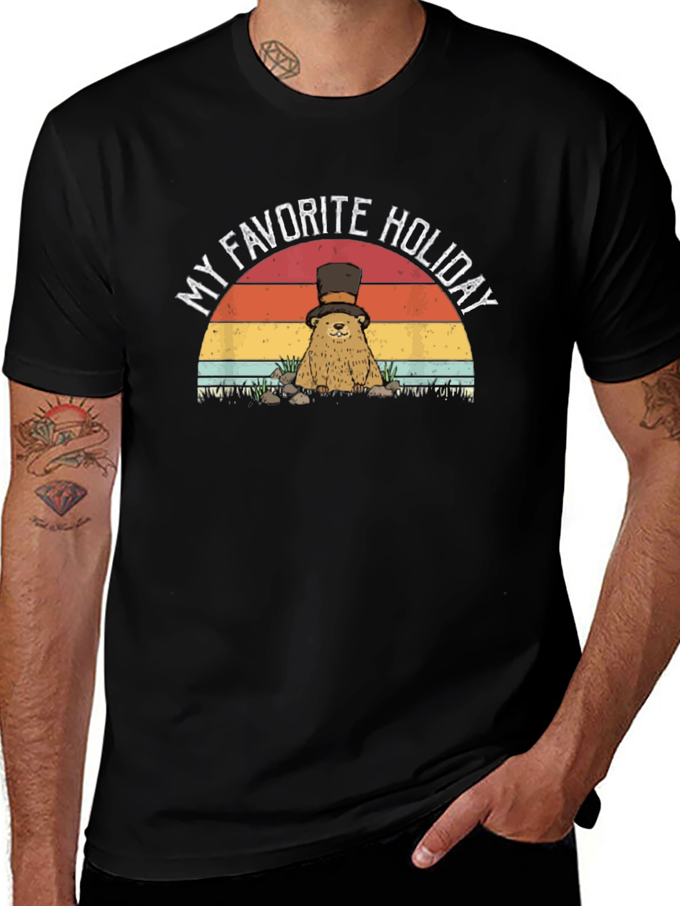 Groundhog Day T-Shirt - My Favorite Holiday Tee