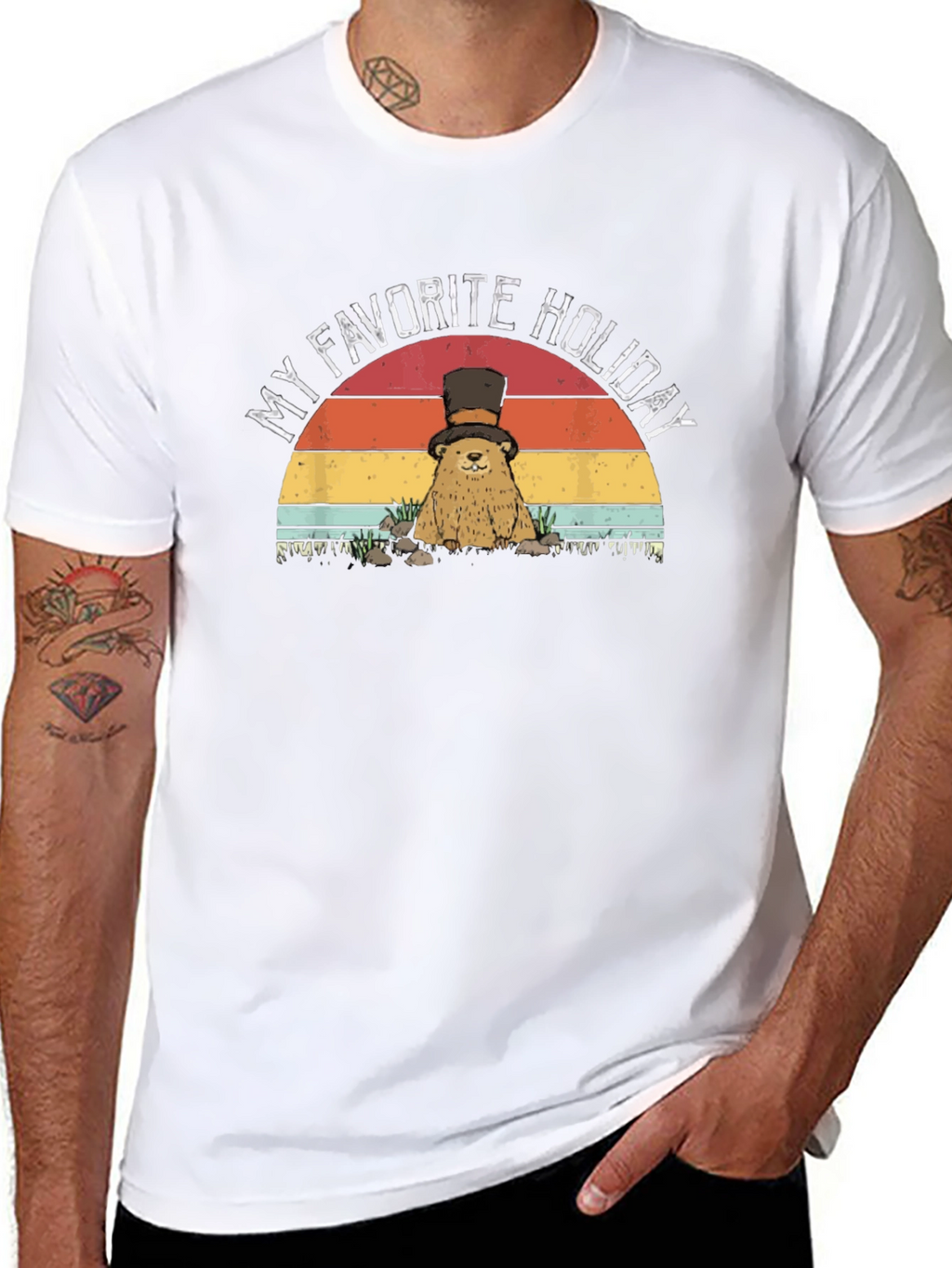Groundhog Day T-Shirt - My Favorite Holiday Tee