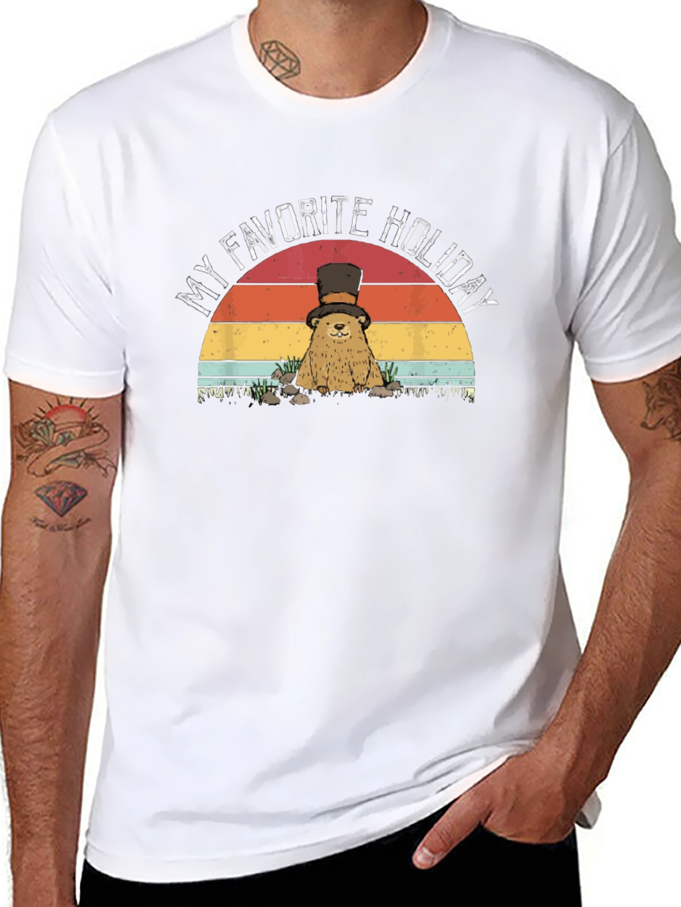 Groundhog Day T-Shirt - My Favorite Holiday Tee