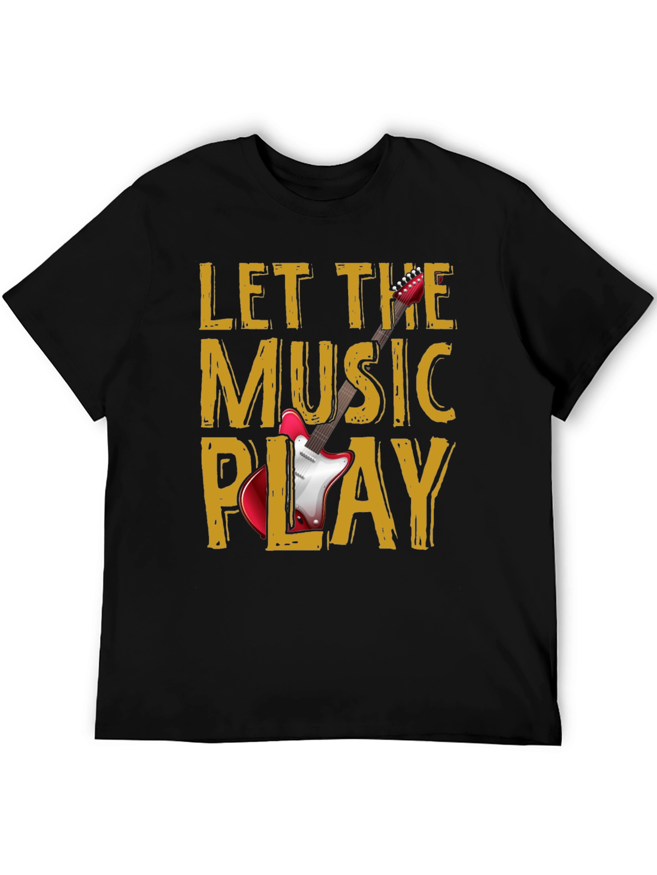 Let the Music Play Graphic T-Shirt