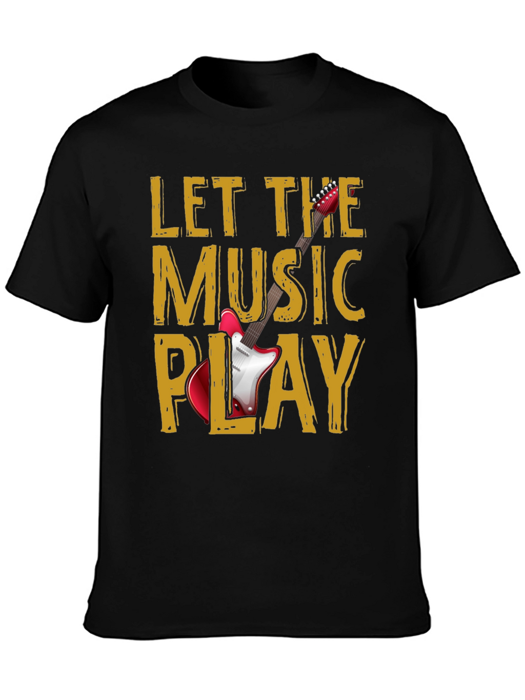Let the Music Play Graphic T-Shirt