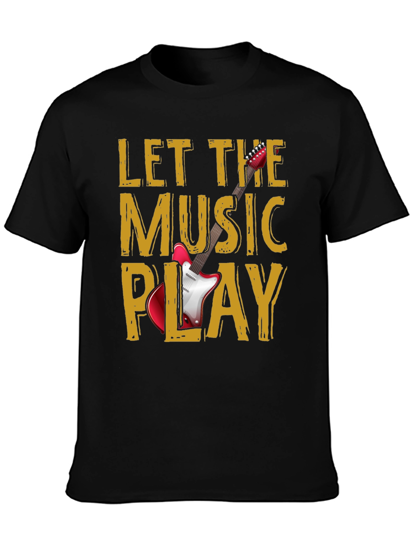 Let the Music Play Graphic T-Shirt