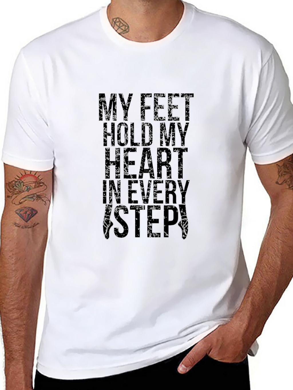 My Feet Hear My Heartbeat T-Shirt