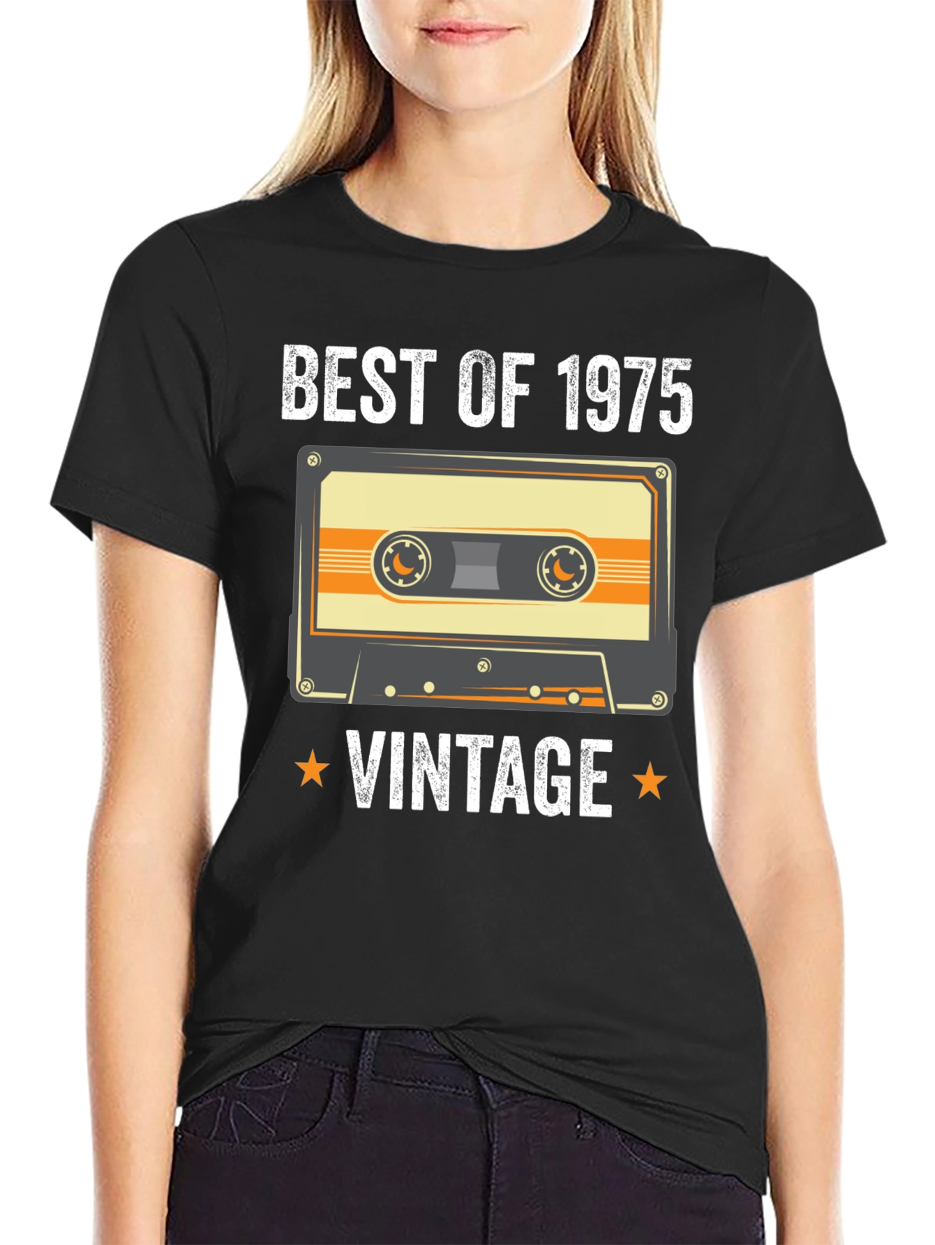 Best of 1975 Vintage Cassette Tape T-Shirt