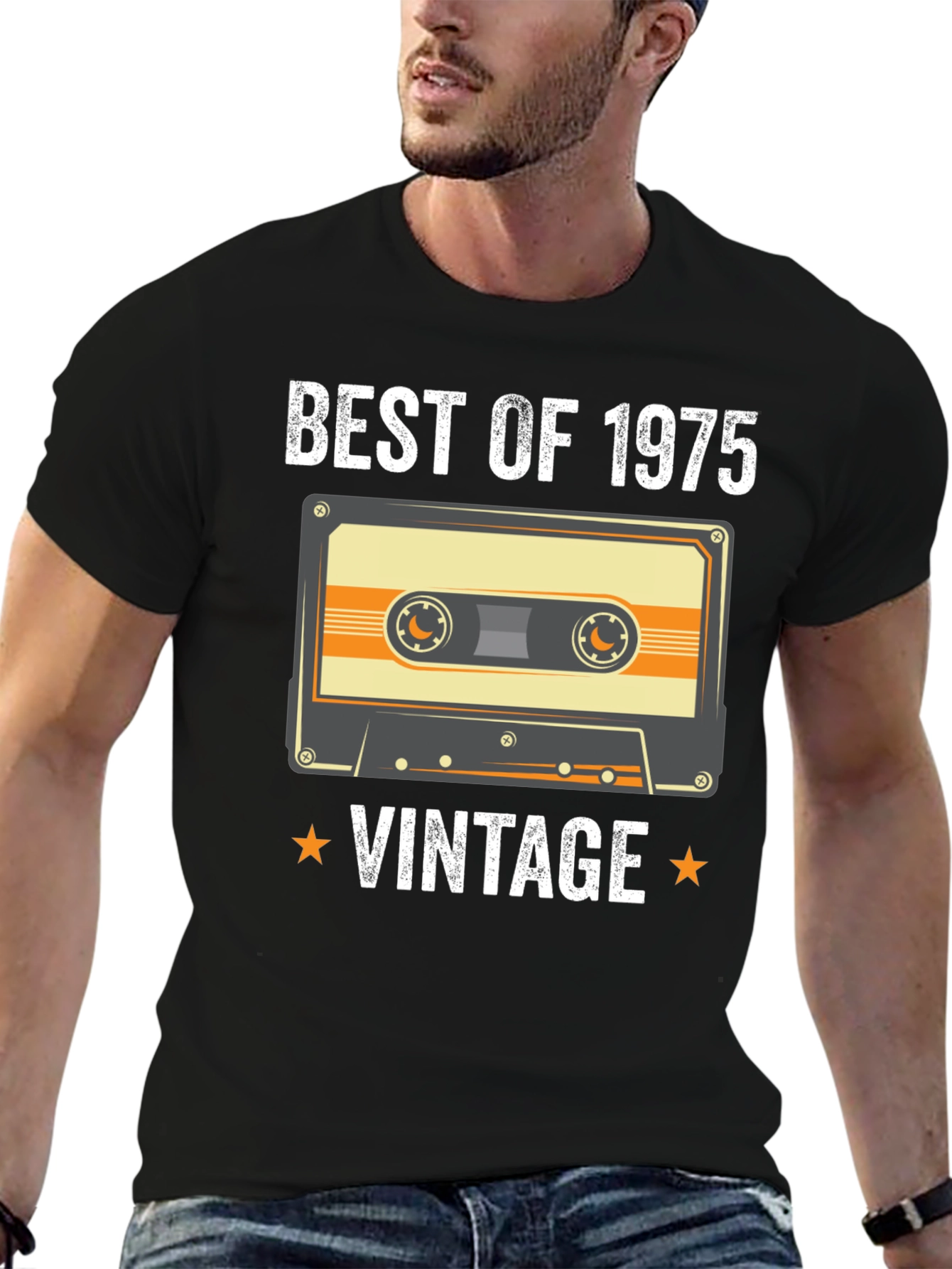 Best of 1975 Vintage Cassette Tape T-Shirt