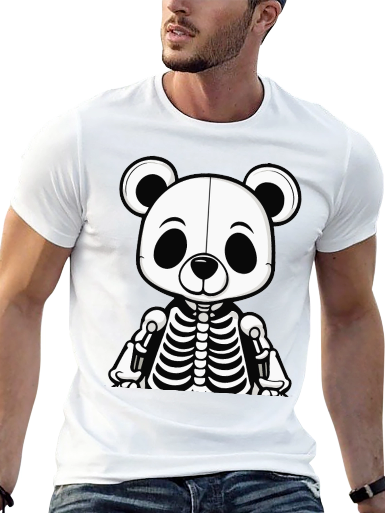 Skeleton Bear T-Shirt - Halloween