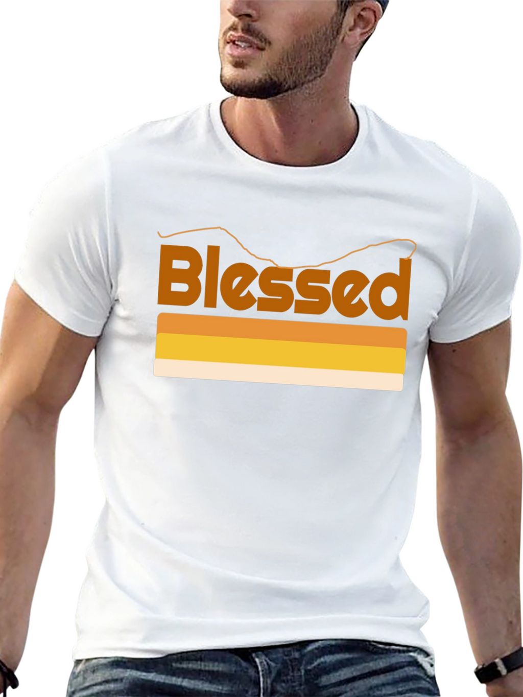 Blessed Graphic T-Shirt - Retro Style