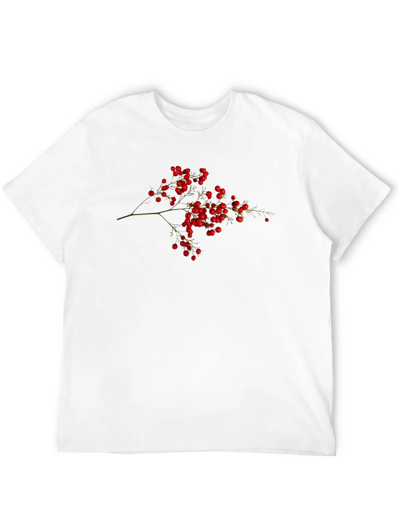 Berry Branch Black T-Shirt