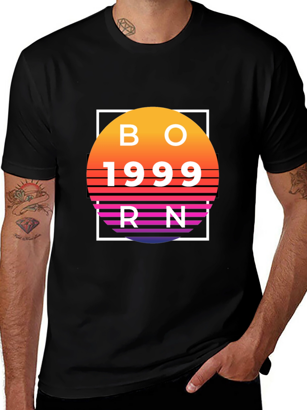 Born in 1999 Retro Style T-Shirt