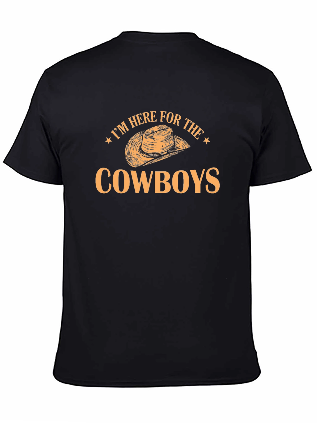 Cowboys Graphic T-Shirt - Here for the Cowboys!
