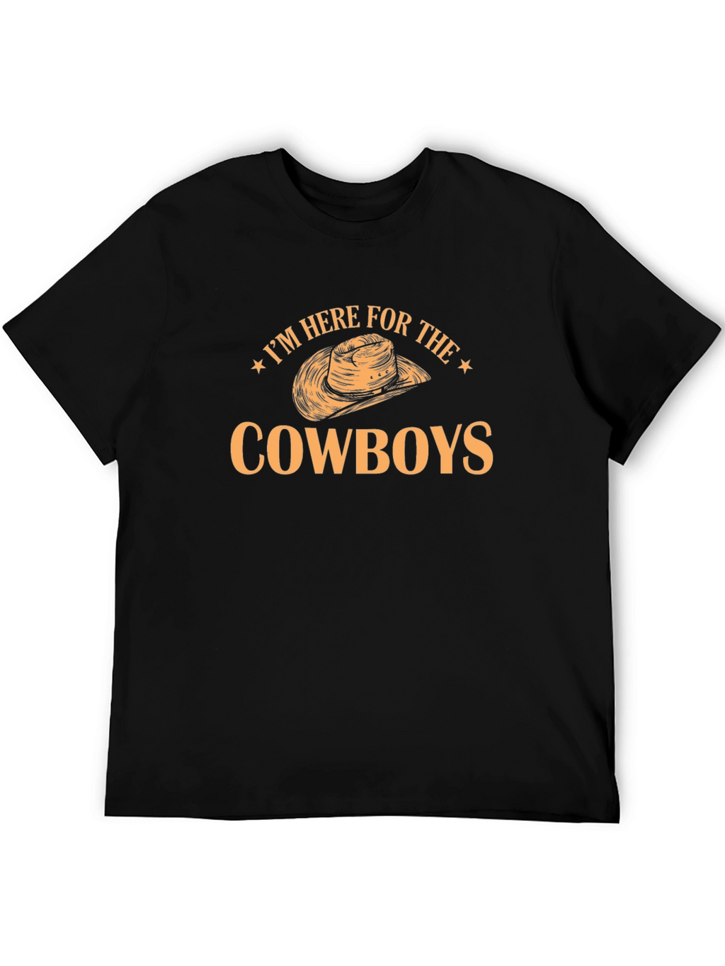 Cowboys Graphic T-Shirt - Here for the Cowboys!