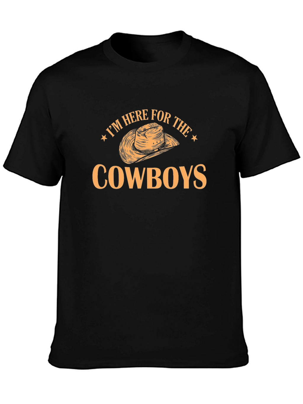 Cowboys Graphic T-Shirt - Here for the Cowboys!