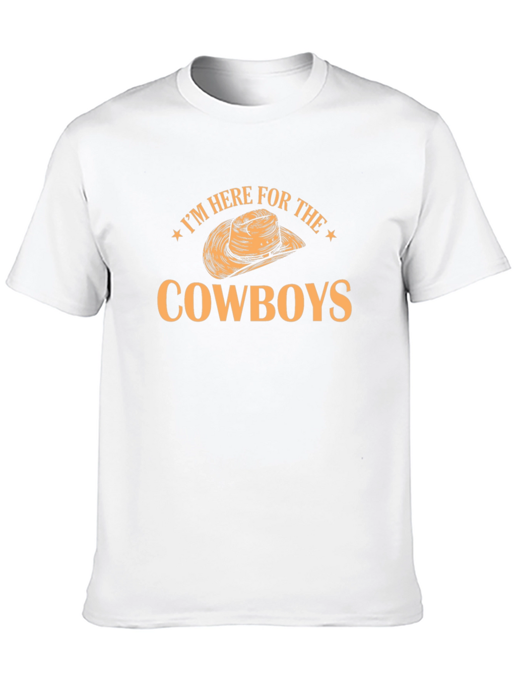 Cowboys Graphic T-Shirt - Here for the Cowboys!
