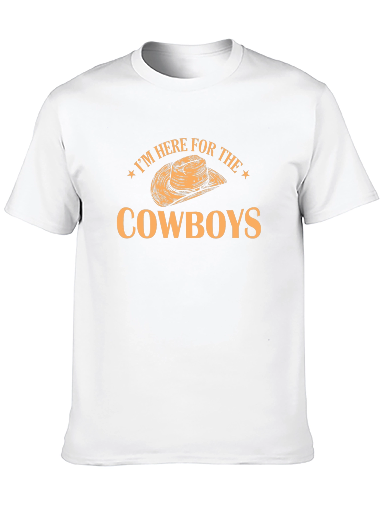 Cowboys Graphic T-Shirt - Here for the Cowboys!