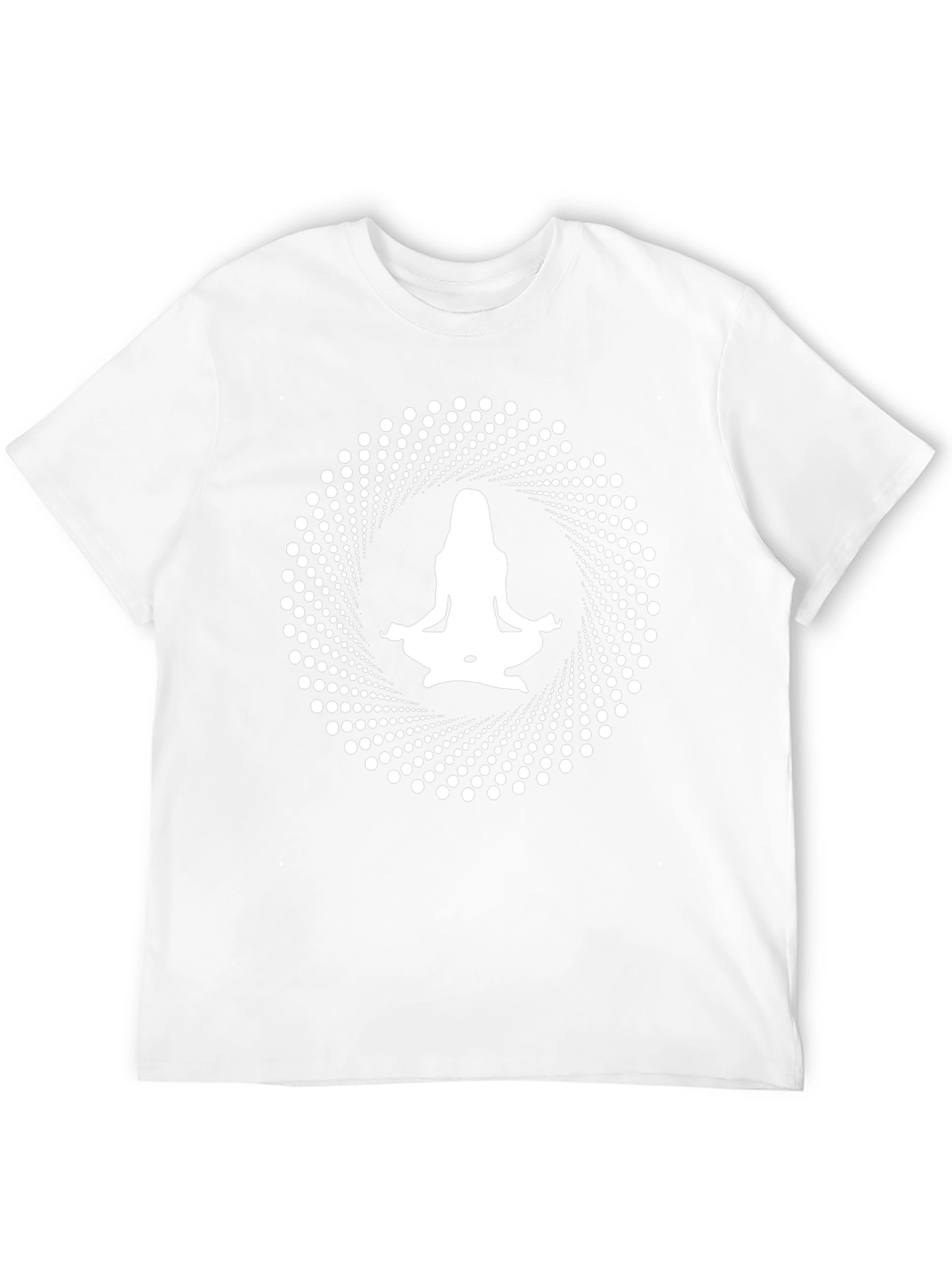Yoga Pose Graphic Black T-Shirt