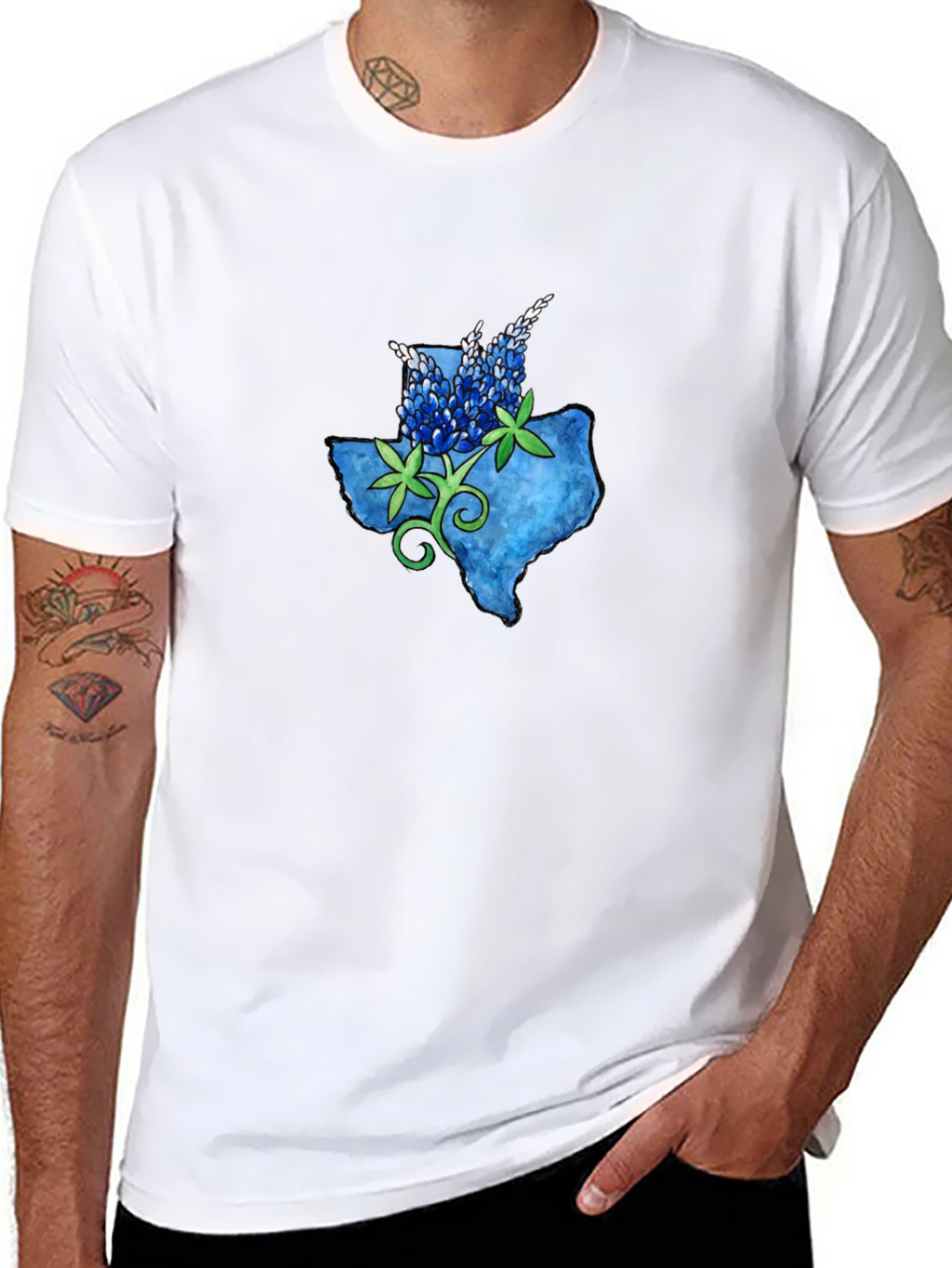 Texas Bluebonnet T-Shirt - State Pride