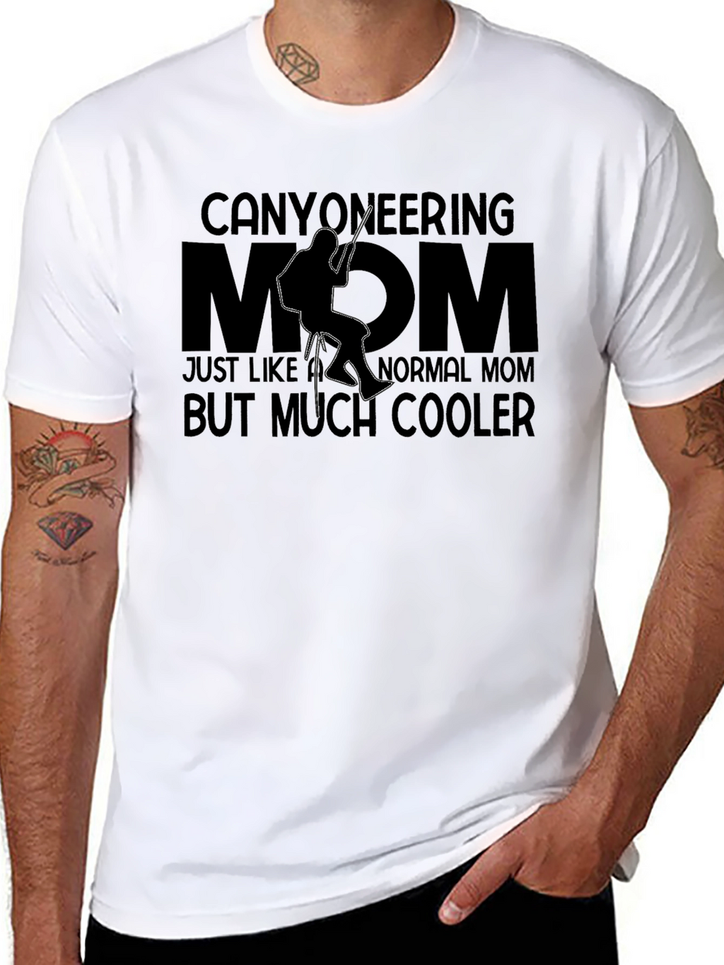 Canyoneering Mom T-Shirt - Adventurous Mothers Day Gift