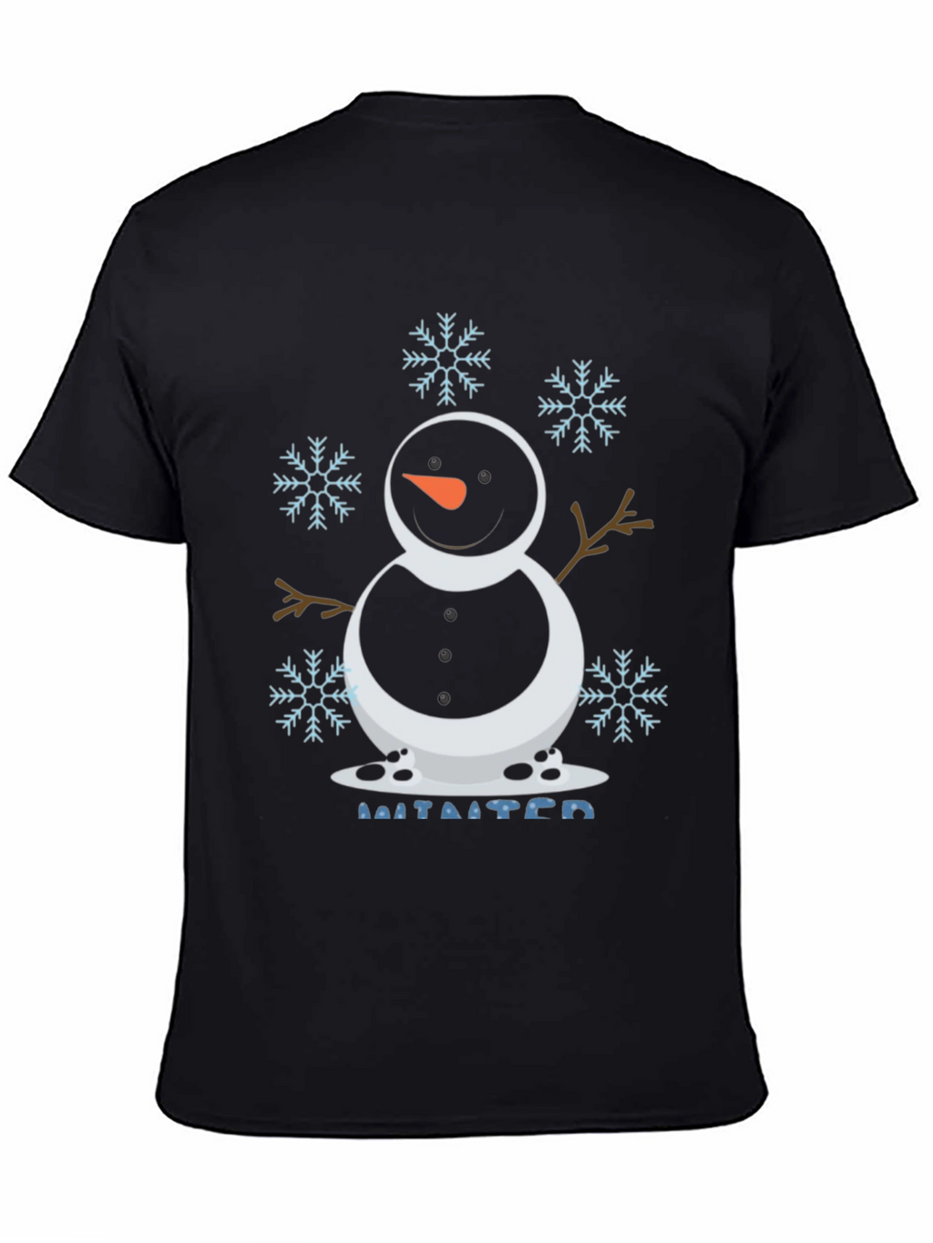 Snowman Winter Holiday T-Shirt - Festive Season Tee
