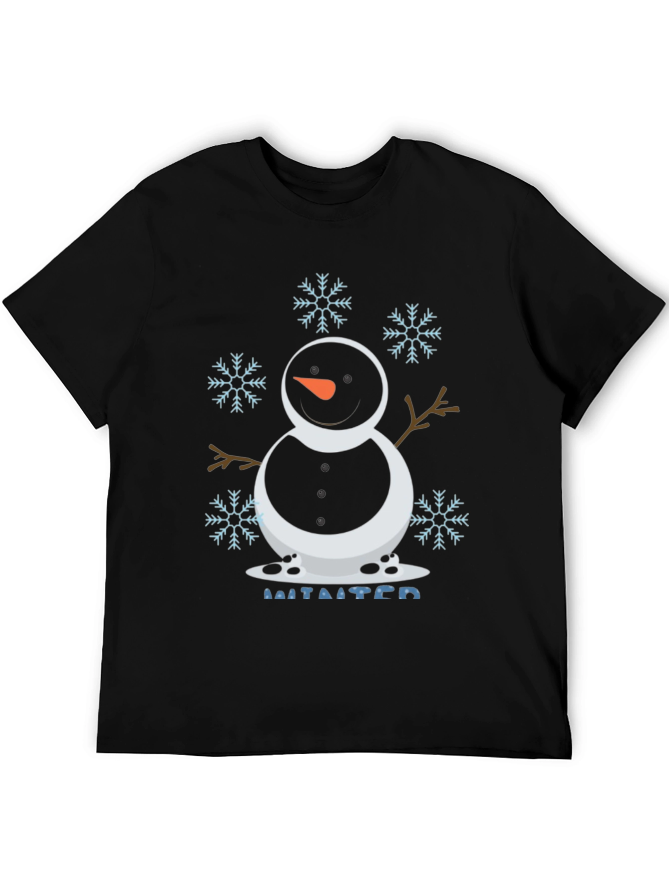 Snowman Winter Holiday T-Shirt - Festive Season Tee