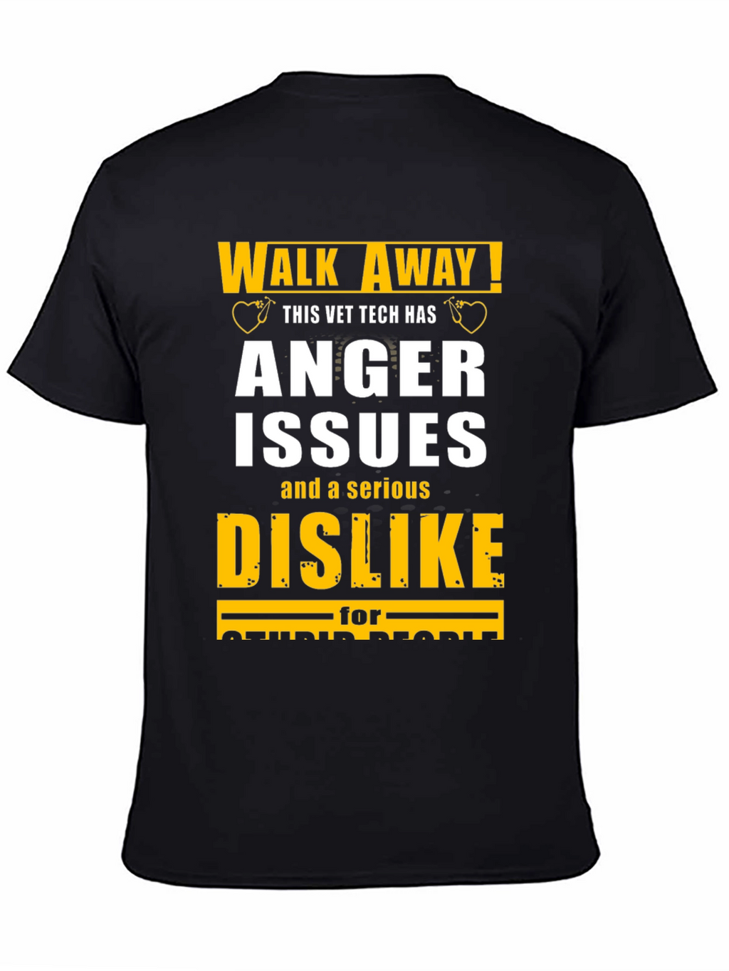 Vet Tech Anger Issues Graphic Tee