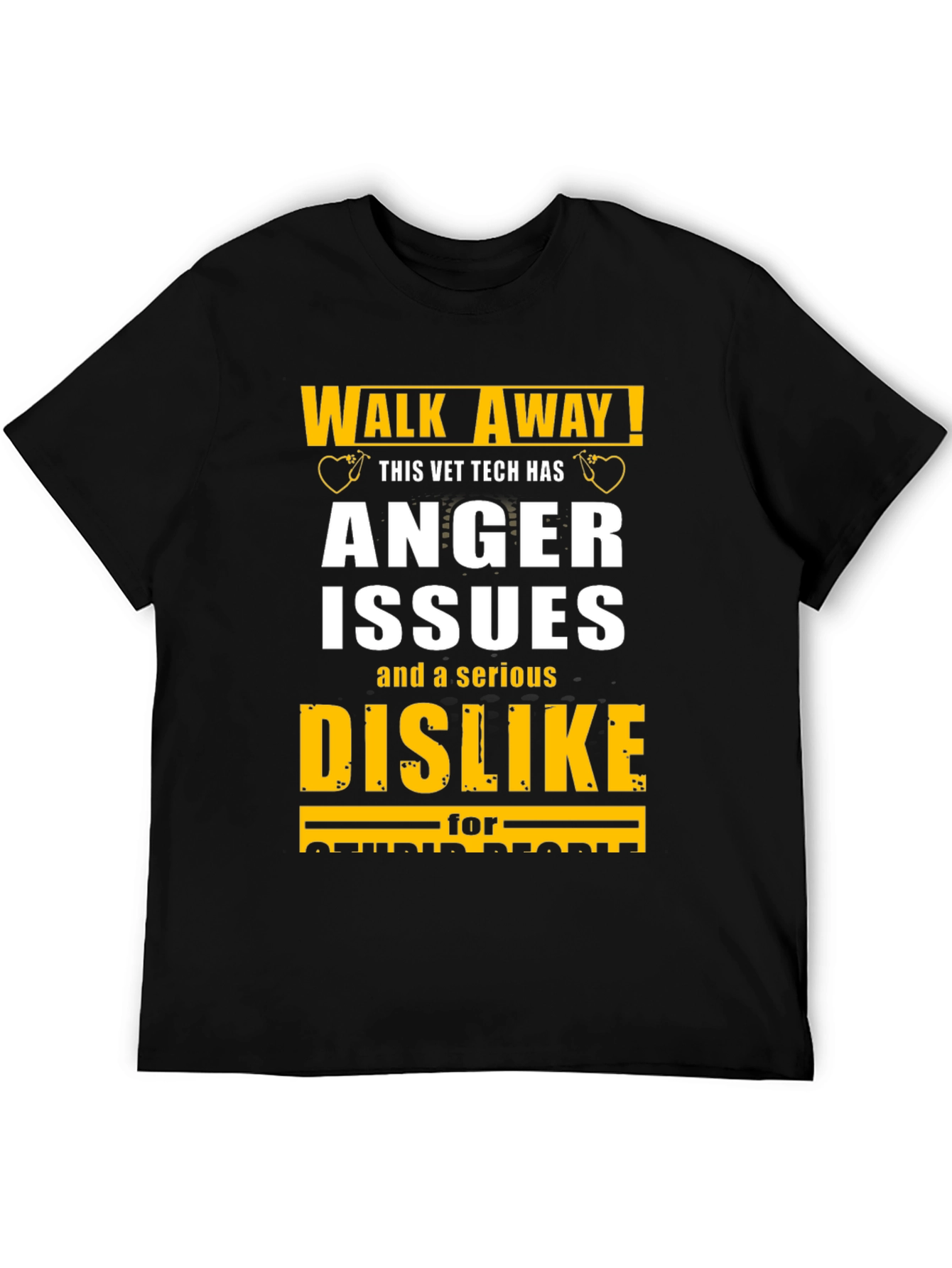 Vet Tech Anger Issues Graphic Tee