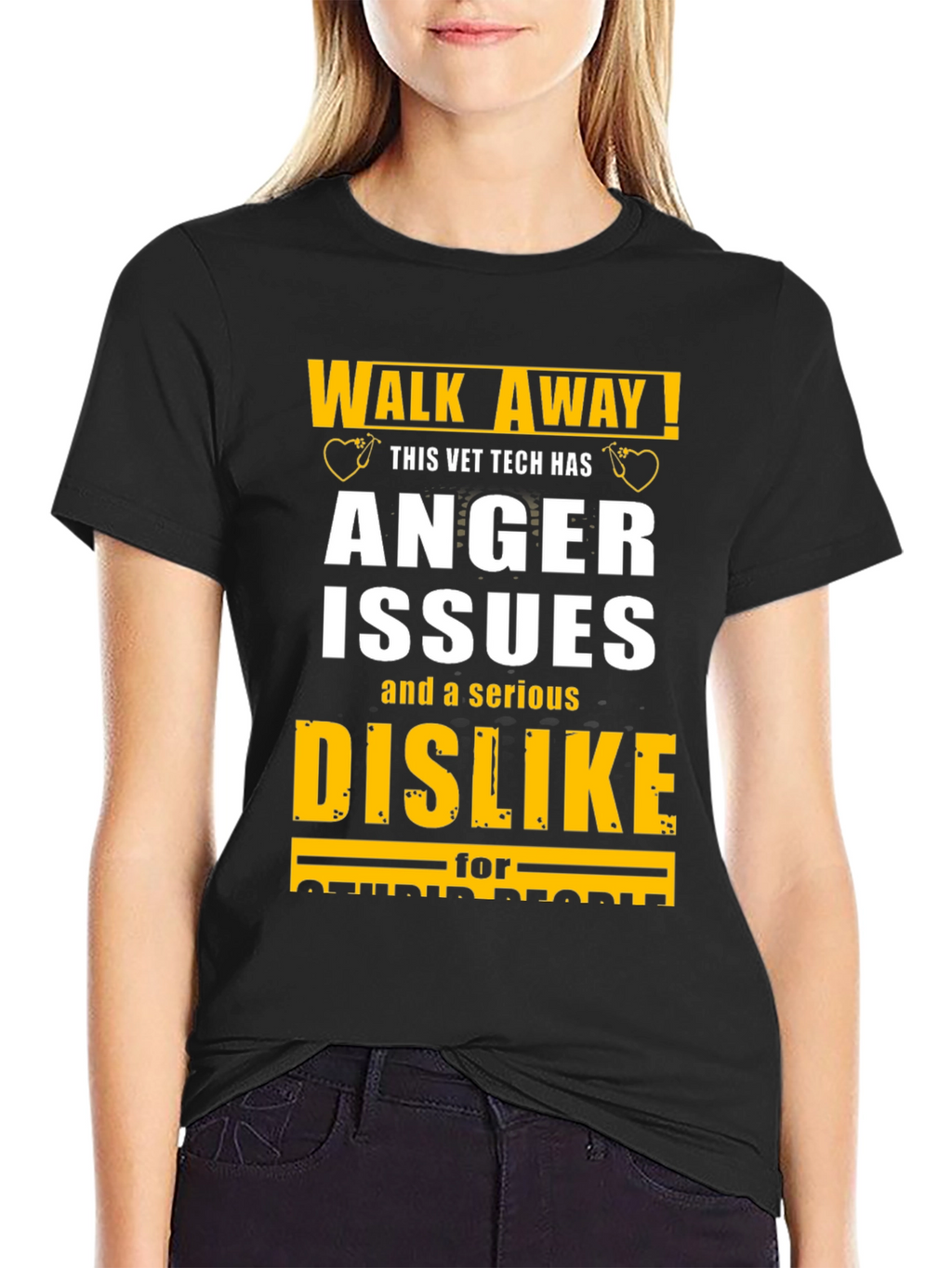 Vet Tech Anger Issues Graphic Tee