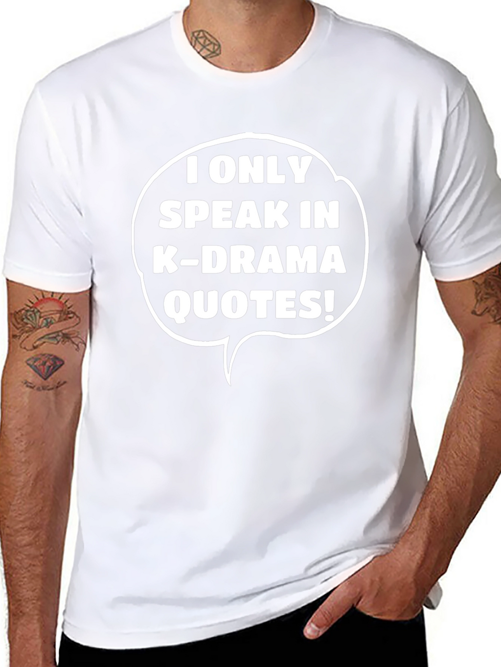 K-Drama Quote T-Shirt - Unique Statement Tee