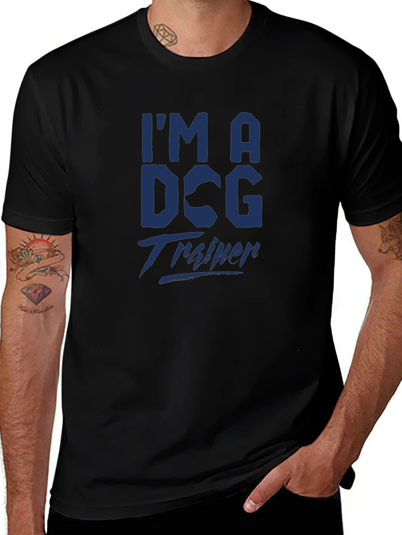 Im a Dog Trainer Tee - Stylish Graphic T-Shirt