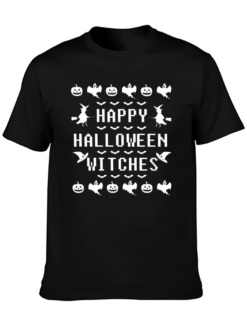 Happy Halloween Witches Graphic T-Shirt