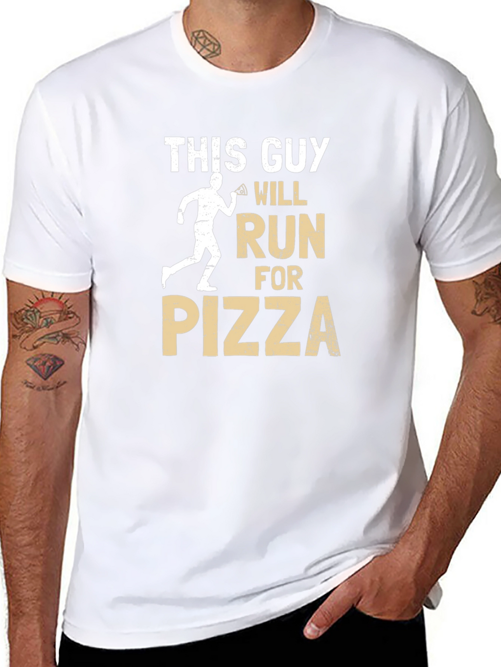 Funny Pizza Run T-Shirt