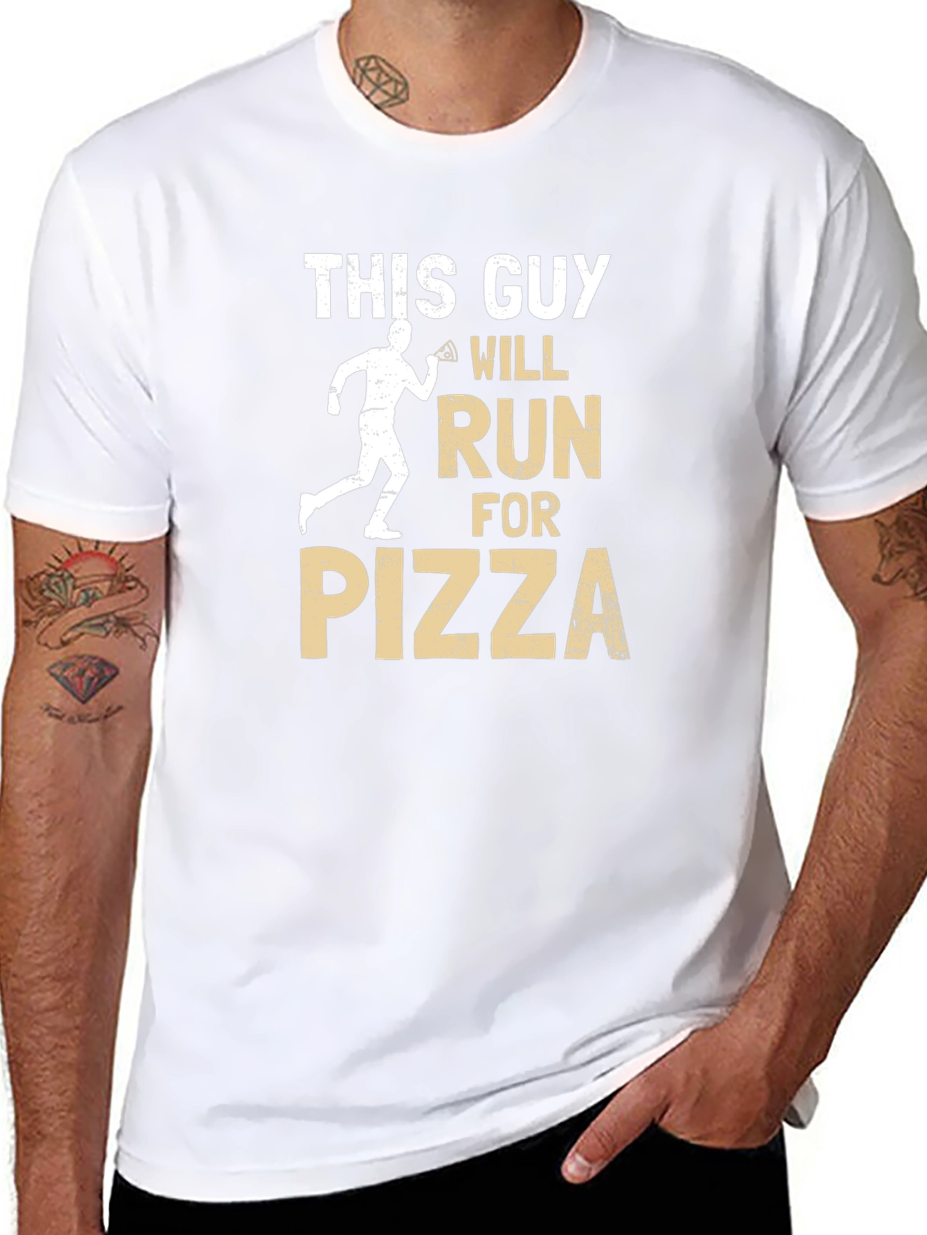 Funny Pizza Run T-Shirt