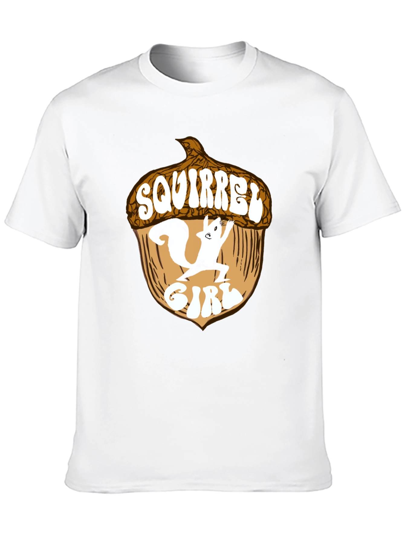 Squirrel Girl T-Shirt - Black Cotton Blend Tee