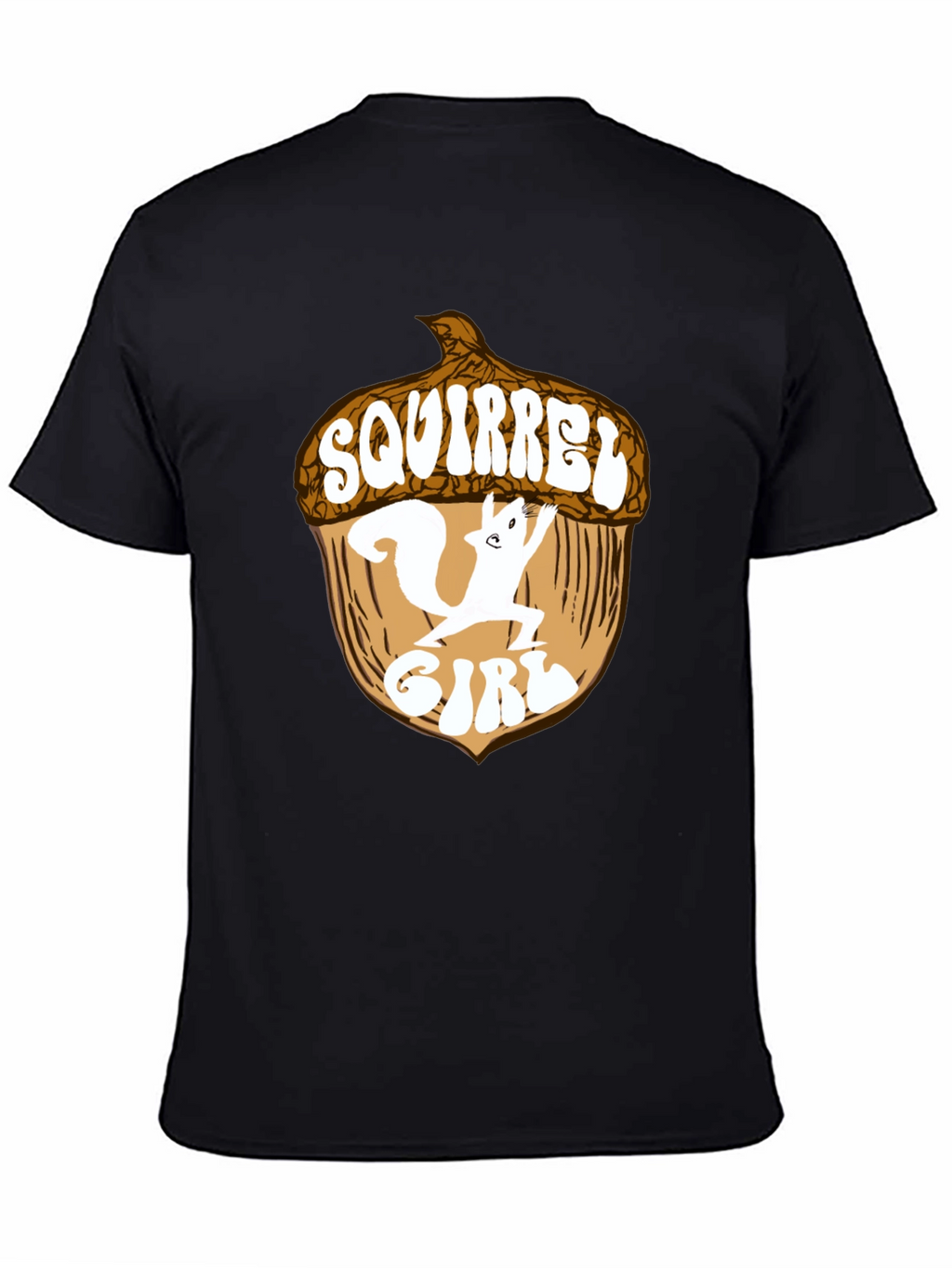 Squirrel Girl T-Shirt - Black Cotton Blend Tee