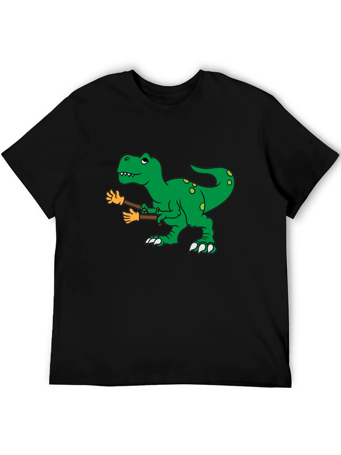 Dinosaur T-Rex with Fake Arms Funny Graphic Tee