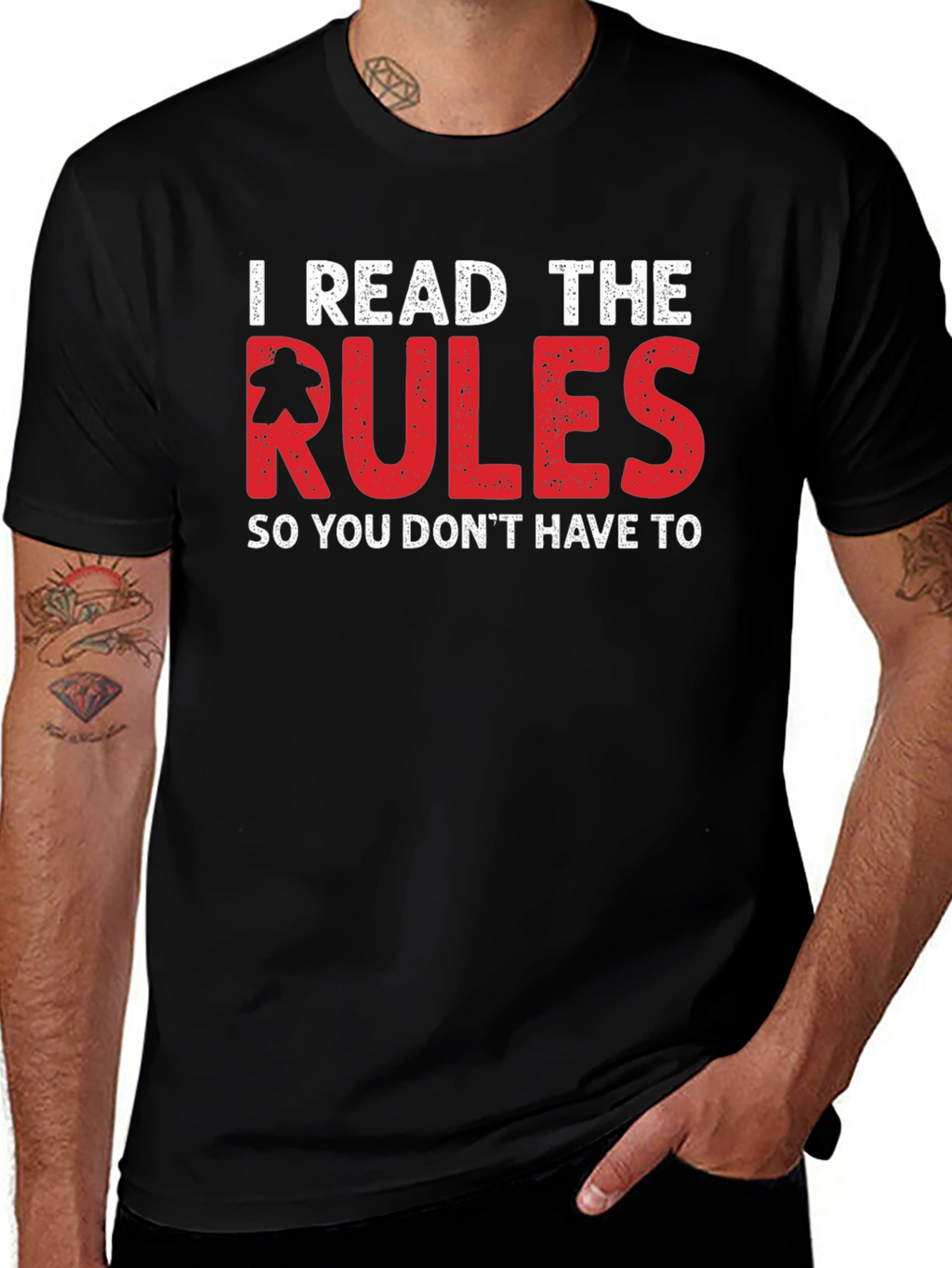 I Read The Rules Board Game T-Shirt