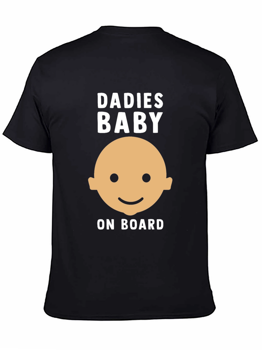 Dadies Baby On Board Graphic T-Shirt - Black