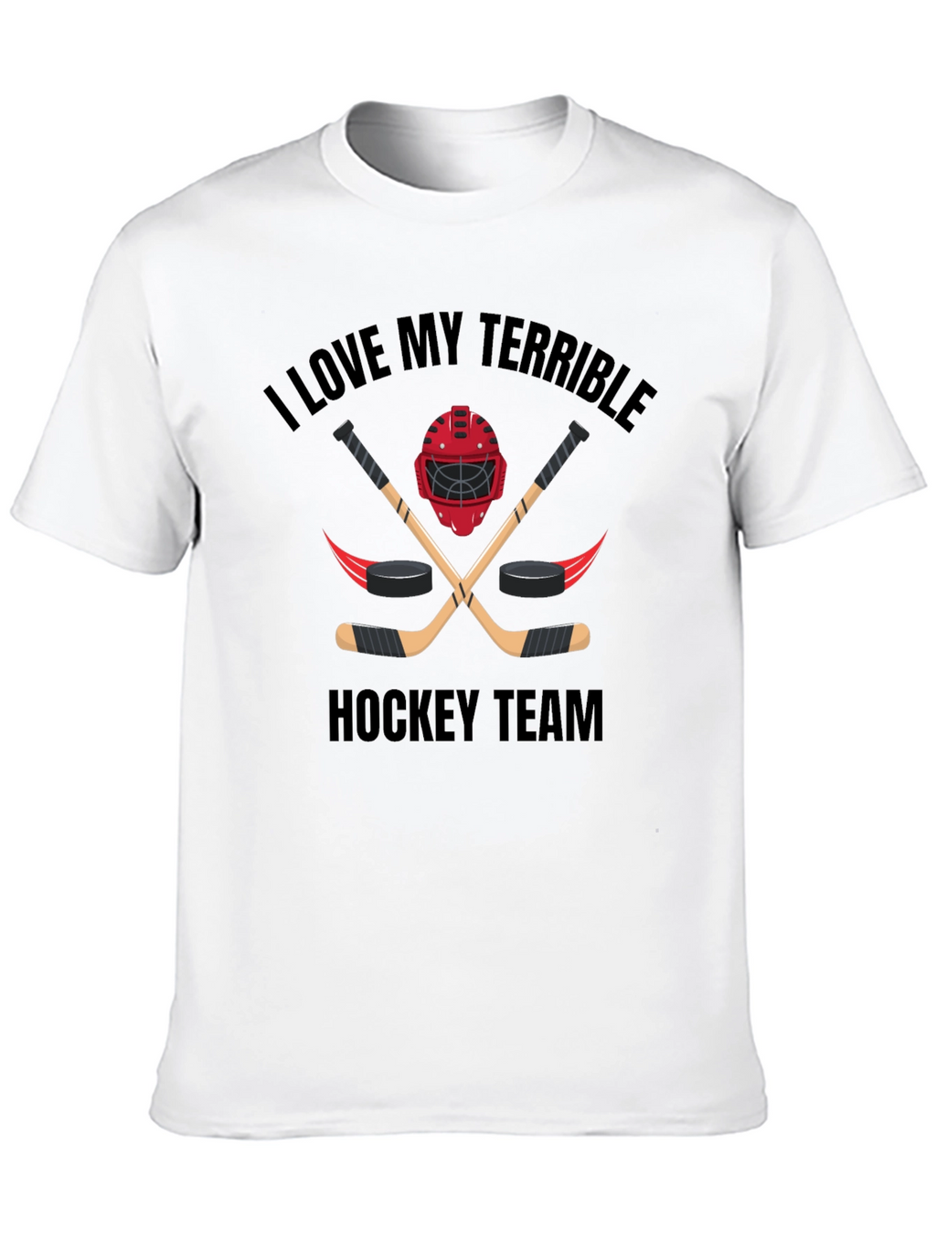 Terrible Hockey Team Graphic Tee