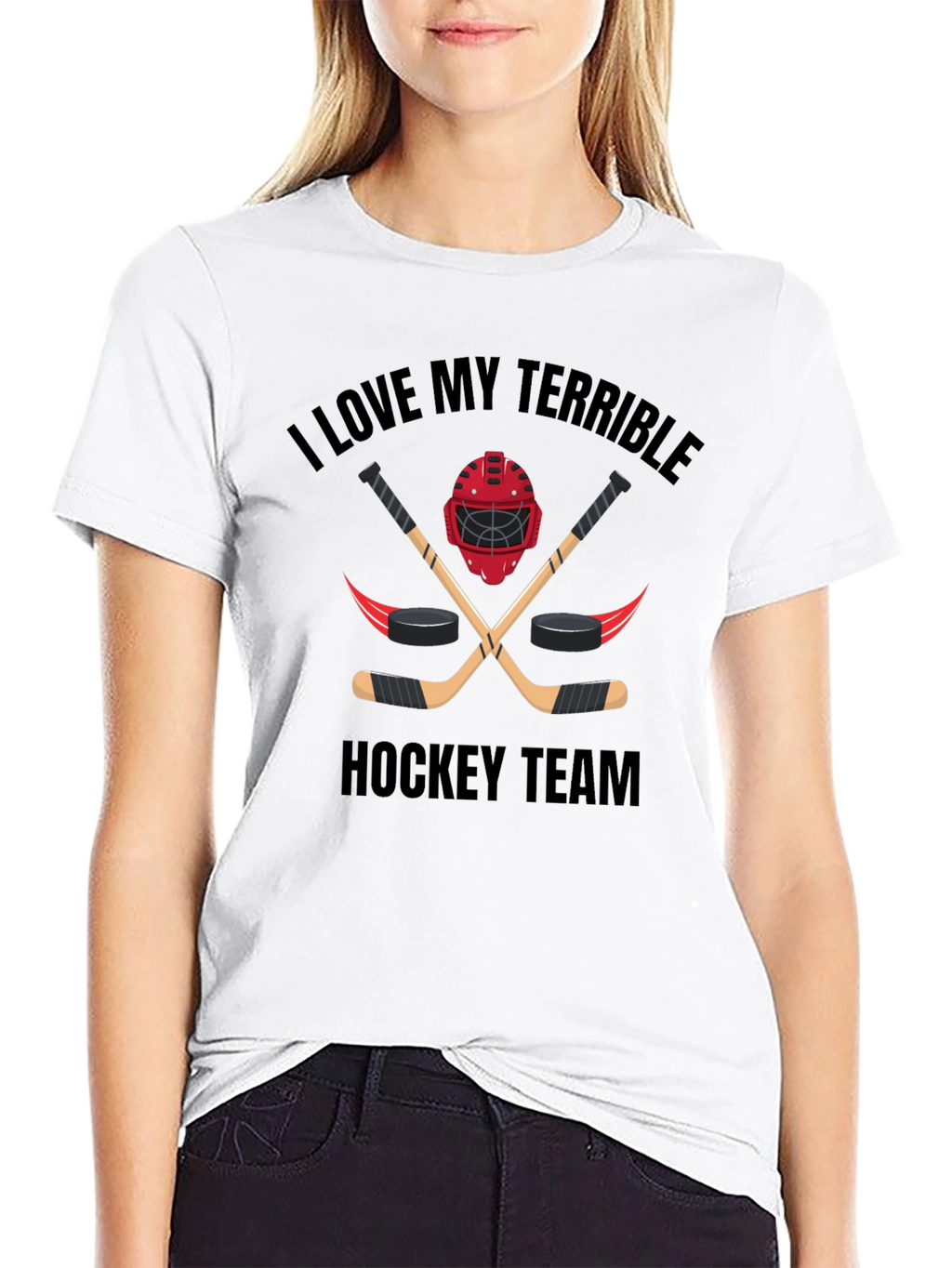 Terrible Hockey Team Graphic Tee