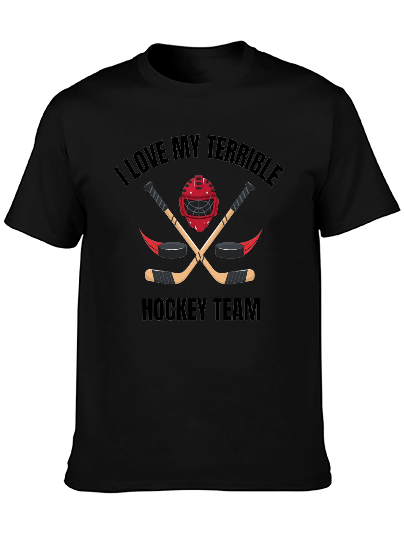 Terrible Hockey Team Graphic Tee