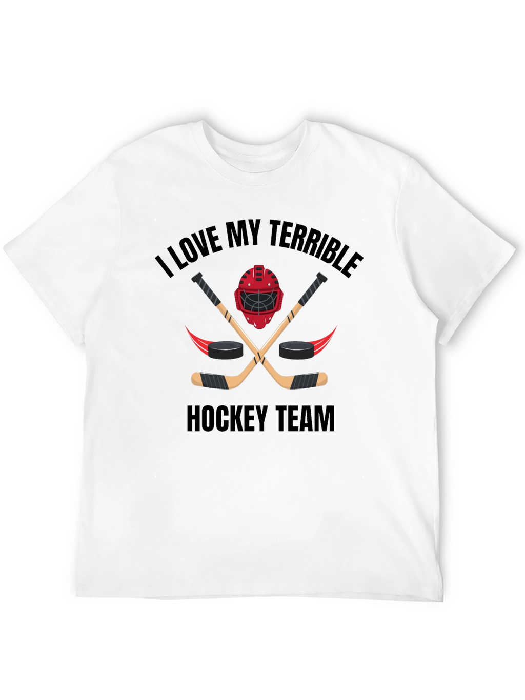 Terrible Hockey Team Graphic Tee