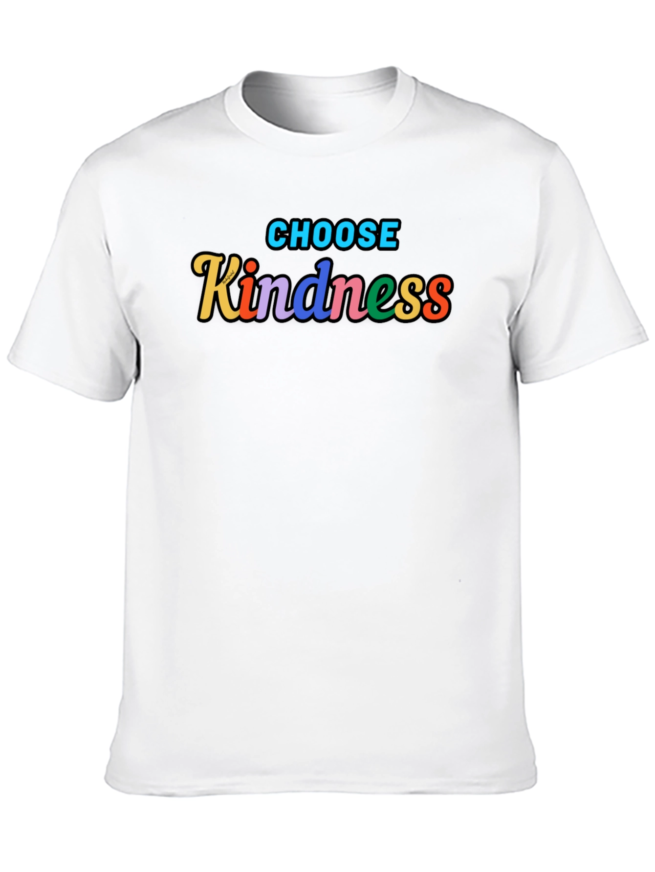Choose Kindness T-Shirt - Colorful Graphic Tee