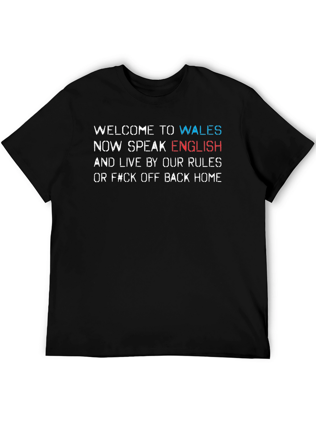 Wales T-Shirt: Speak English or Go Home