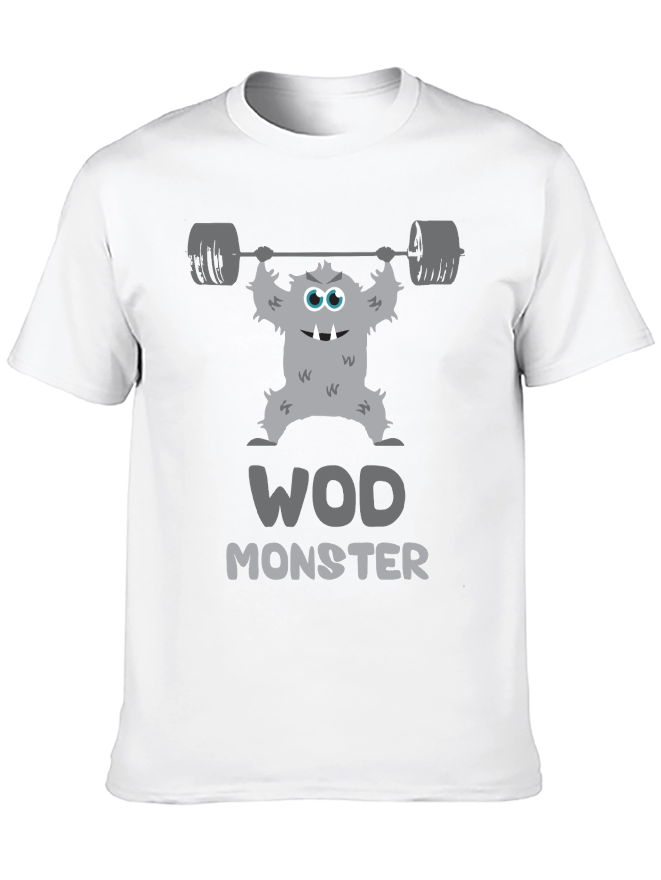 WOD Monster Graphic T-Shirt - Workout Motivation
