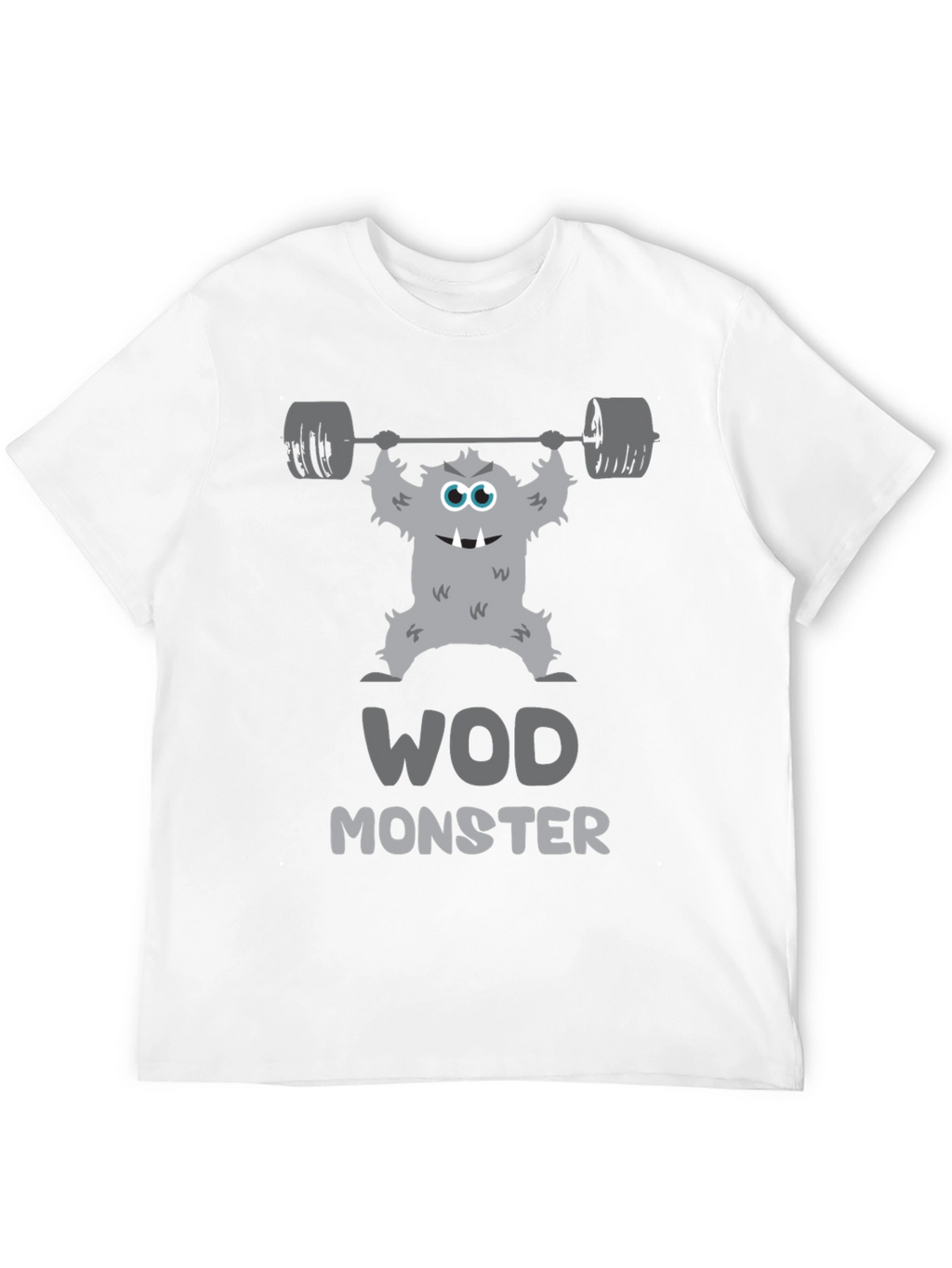 WOD Monster Graphic T-Shirt - Workout Motivation