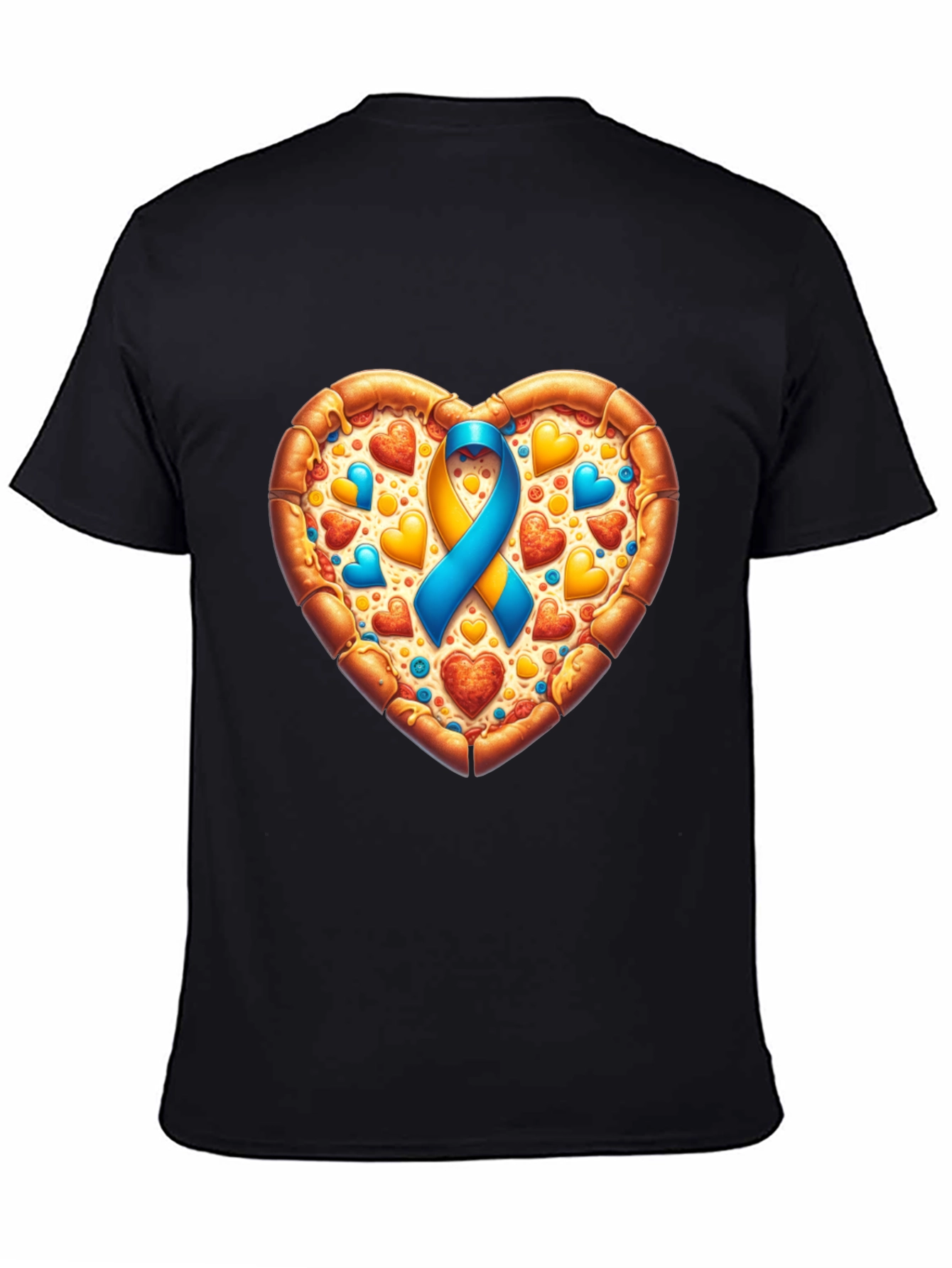 Pizza Heart Awareness T-Shirt