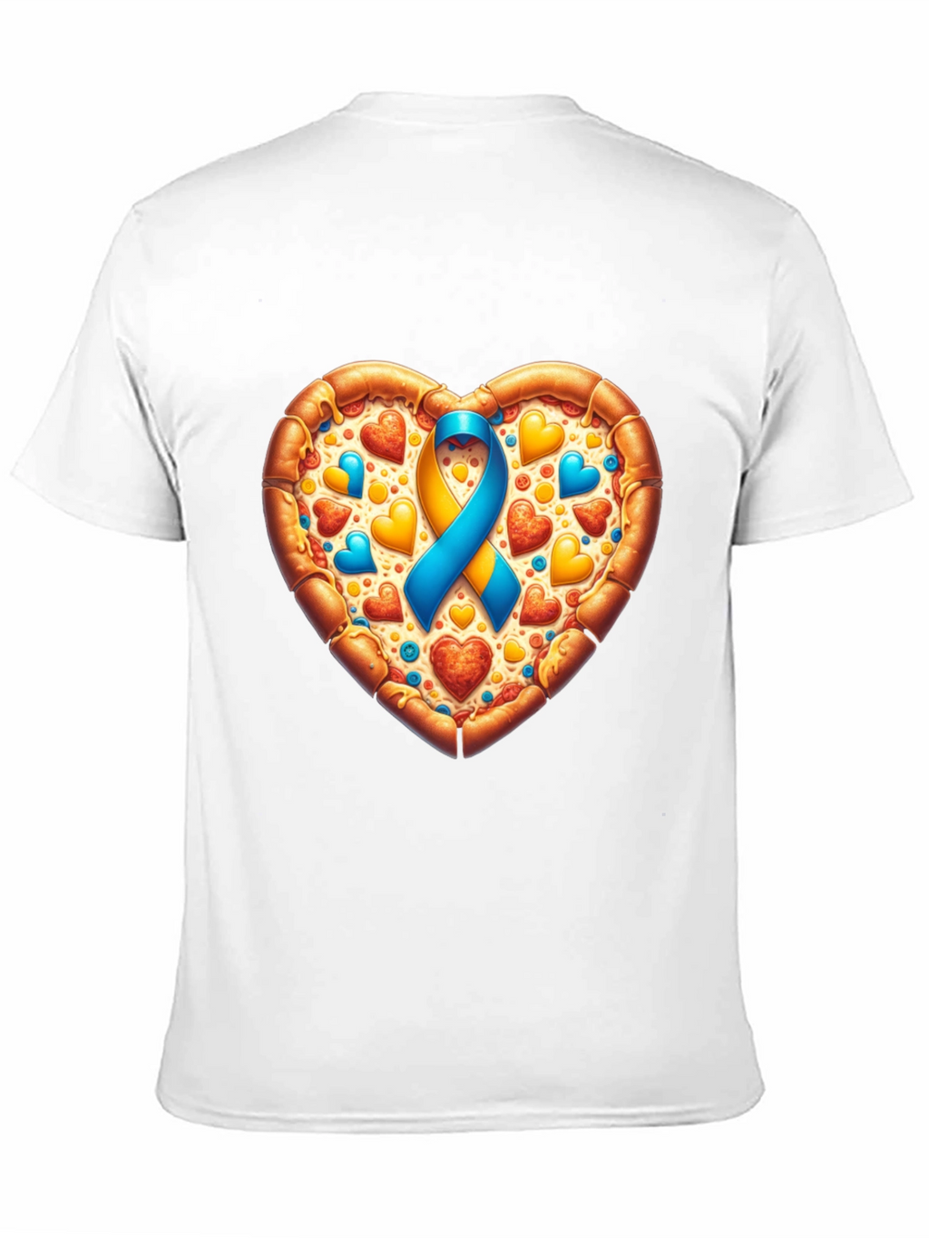 Pizza Heart Awareness T-Shirt