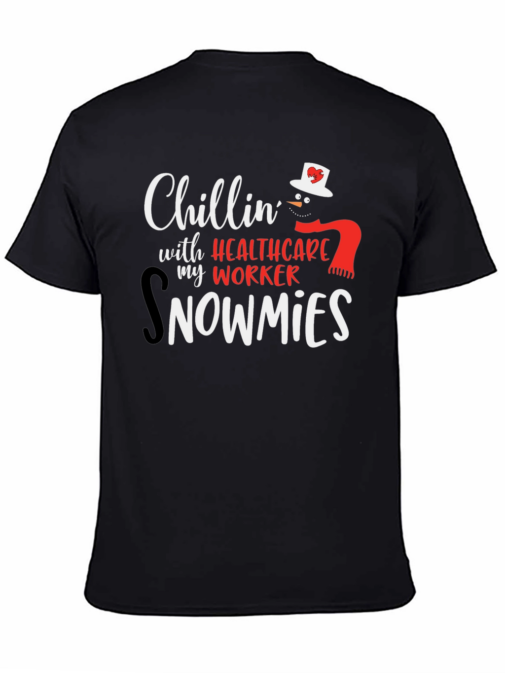 Healthcare Worker Snowmies Graphic Tee