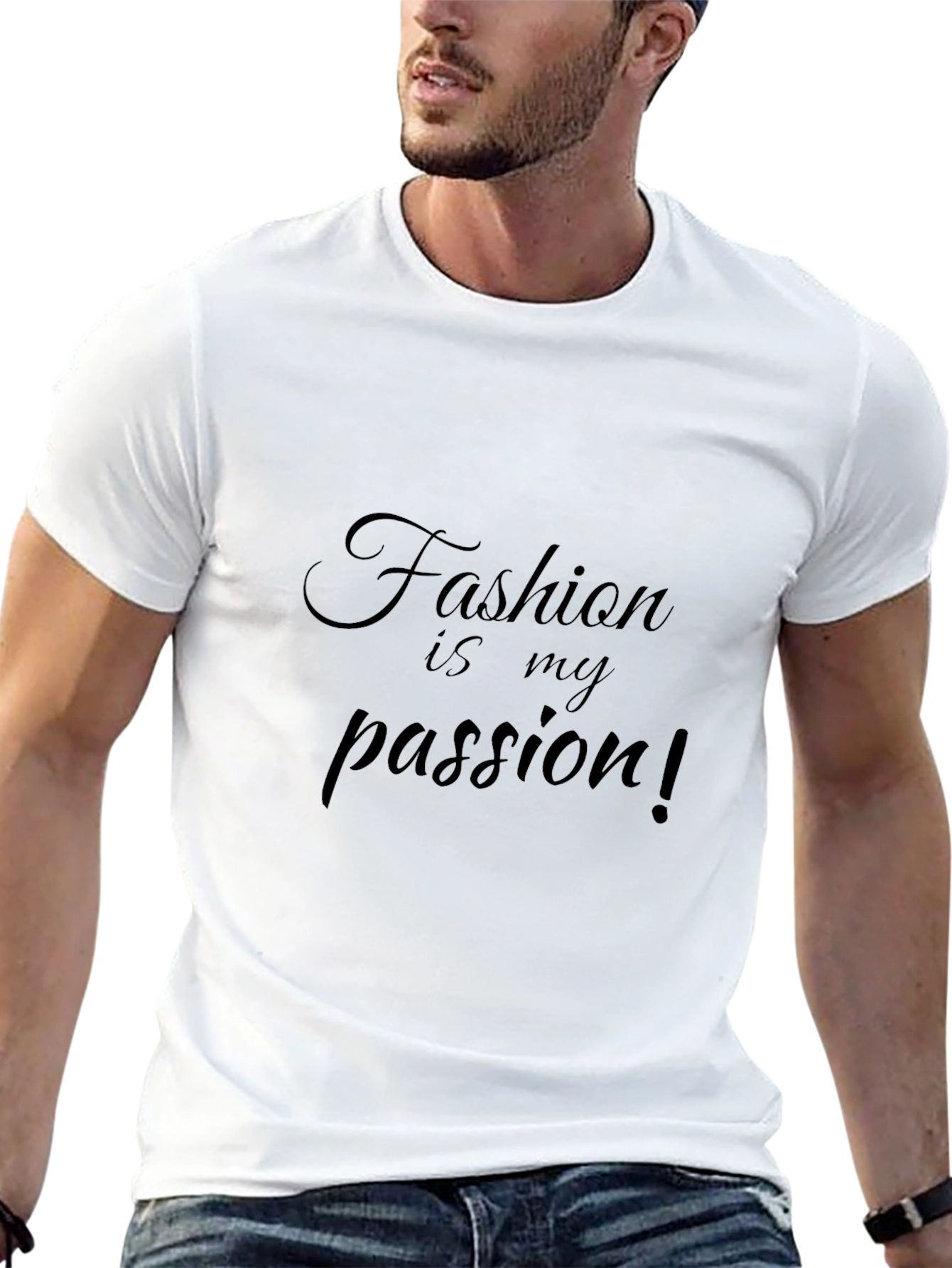Fashion Is My Passion Black T-Shirt